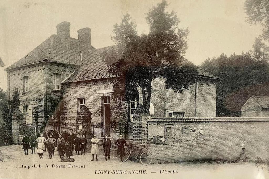 Gite De L'Ancienne Ecole Et Mairie Ligny-sur-Canche Экстерьер фото