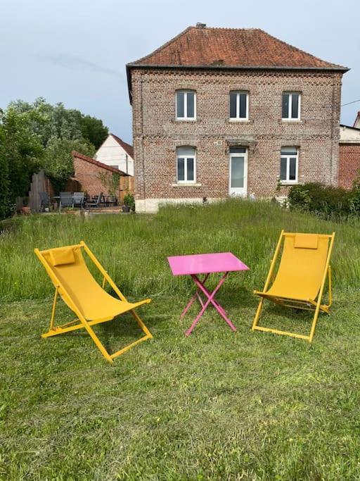 Gite De L'Ancienne Ecole Et Mairie Ligny-sur-Canche Экстерьер фото